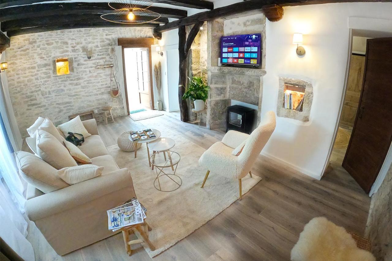 Le Petit Cocon De Chateau Chalon Exteriör bild